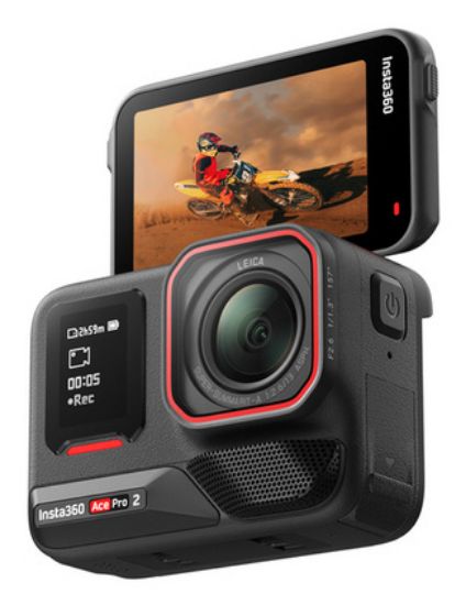 Immagine di Insta360 Ace Pro 2 fotocamera per sport d'azione 50 MP 8K Ultra HD 25,4 / 1,3 mm (1 / 1.3") Wi-Fi 177,7 g