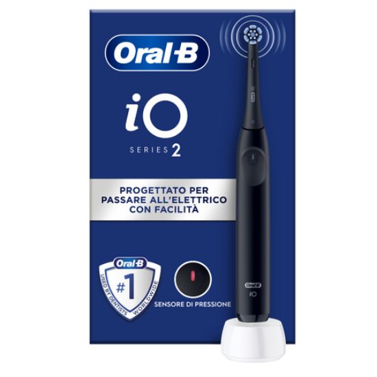 Immagine di Oral-B iO 2 Adulto Spazzolino rotante Nero