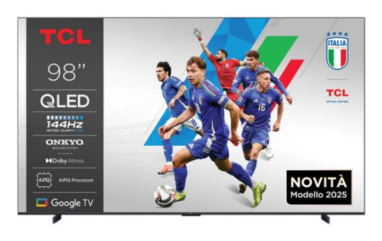 Immagine di TCL P89K Serie Smart TV QLED 4K 98" 98P89K, 144Hz, audio Onkyo 2.1, Dolby Vision & Atmos, Google TV