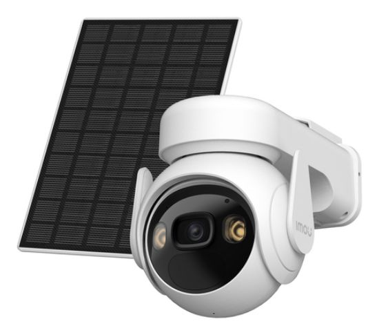 Immagine di Imou Cell PT Lite Kit - Telecamera da Esterno a batteria con risoluzione 2K (3MP), Rilevamento Movimento/Umano, Visione Notturna a Colori, Audio Bidirezionale, IP66