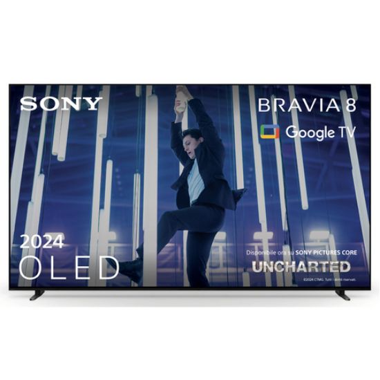 Immagine di Sony BRAVIA 8 OLED 77 Pollici 4K HDR Google Smart TV (2024) | Gaming Menu per PlayStation 5, IMAX Enhanced, Dolby Vision Atmos, Chromecast, AirPlay, 120Hz 77XR80