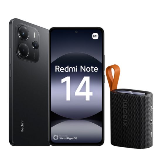 Immagine di Xiaomi Redmi Note 14 16,9 cm (6.67") Dual SIM ibrida 4G USB tipo-C 8 GB 256 GB 5500 mAh Nero