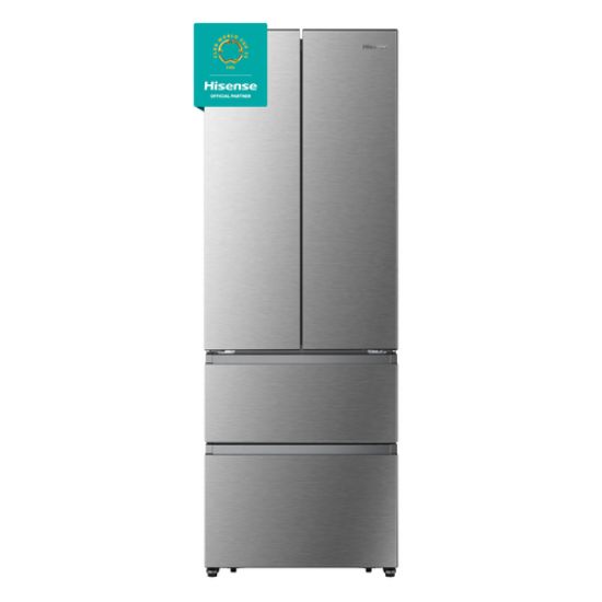 Immagine di Hisense RF632N4BCE frigorifero side-by-side Libera installazione 485 L E Acciaio inox