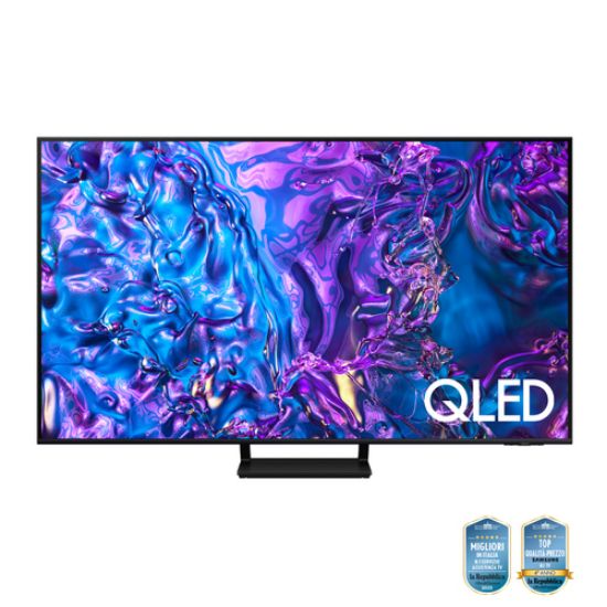 Immagine di Samsung Q70D TV QLED 4K 75” QE75Q70DATXZT Smart TV Wi-Fi Black 2024, Quantum Processor 4K, 4K AI Upscaling, AirSlim Design, OTS Lite