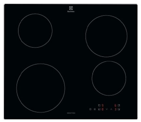 Immagine di Electrolux Serie 300 LIB60424CK piano cottura Nero Da incasso 59 cm Piano cottura a induzione 4 Fornello(i)