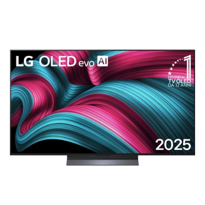 Immagine di LG OLED evo AI OLED55C55LA TV Serie C5 55'' 4K, α9 Gen8, Brightness Booster, 40W, 4 HDMI, VRR 144Hz, Smart TV WebOS 25