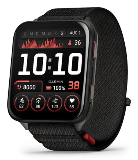 Immagine di Garmin Venu X1 3,56 cm (1.4") AMOLED Digitale 448 x 486 Pixel Touch screen Nero Wi-Fi GPS (satellitare)