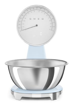 Immagine di Smeg Bilancia da cucina 50's Style - Azzurro LUCIDO - KSF01PBWW