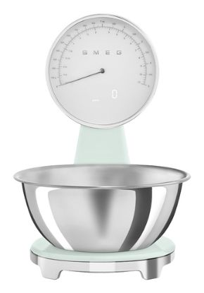Immagine di Smeg Bilancia da cucina 50's Style – Verde Pastello LUCIDO - KSF01PGWW