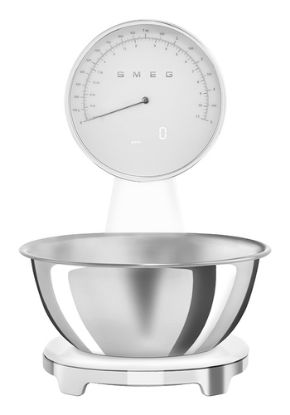 Immagine di Smeg Bilancia da cucina 50's Style – Bianco LUCIDO - KSF01WHWW