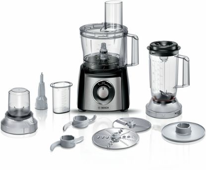 Immagine di Bosch MCM3501M Food processor MultiTalent 3 800 W Nero, Inox spazzolato