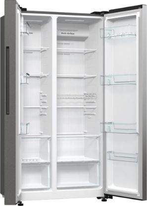 Immagine di Hisense RS711N4ACE frigorifero side-by-side Libera installazione 550 L E Acciaio inox