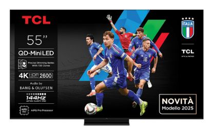 Immagine di TCL C79K Serie Smart TV QD-MiniLED 4K 55" 55C79K, 144Hz, audio B&O, Dolby Vision IQ & Atmos, Google TV