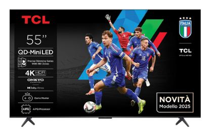 Immagine di TCL C69KS Serie Smart TV QD-MiniLED 4K 55" 55C69KS, audio Onkyo 2.1, Dolby Vision & Atmos, Google TV