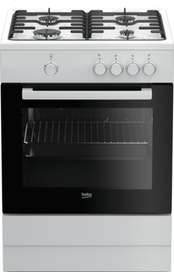 Immagine di Beko FSG62000DW: Cucina 60 cm larghezza / 60 cm profondità Gas