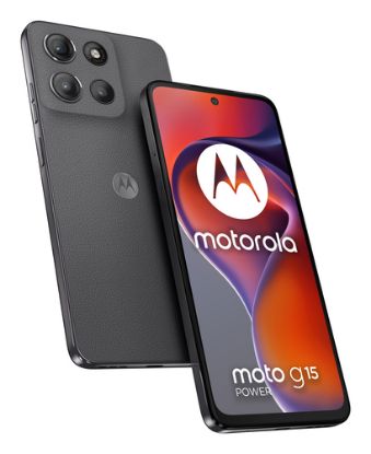 Immagine di Motorola moto g15 power 17,1 cm (6.72") Doppia SIM Android 15 4G USB tipo-C 8 GB 512 GB 6000 mAh Grigio