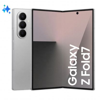 Immagine di Samsung Galaxy Z Fold7 Smartphone AI, RAM 12GB, 256GB, Display 6,5"/8'', Camera 200MP, Batteria a lunga durata, Silver Shadow