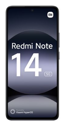 Immagine di Xiaomi Redmi Note 14 5G 16,9 cm (6.67") Dual SIM ibrida USB tipo-C 8 GB 256 GB 5110 mAh Nero