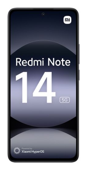 Immagine di Xiaomi Redmi Note 14 5G 16,9 cm (6.67") Dual SIM ibrida USB tipo-C 8 GB 256 GB 5110 mAh Nero