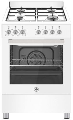 Immagine di Bertazzoni La Germania SE664EB/24 Blocco Cucina Elettrico Gas Bianco