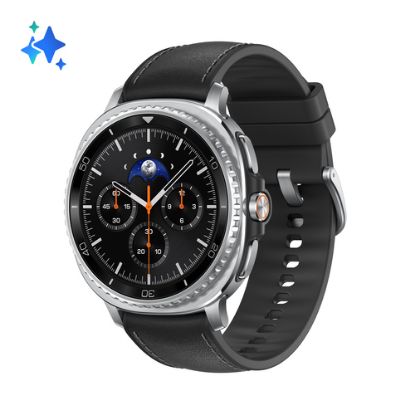 Immagine di Samsung Galaxy Watch8 Classic (Black, BT, 46mm) Smartwatch Galaxy AI, design resistente agli urti, lunetta girevole, processore 3nm, monitoraggio attività fisica e sonno, One UI 8