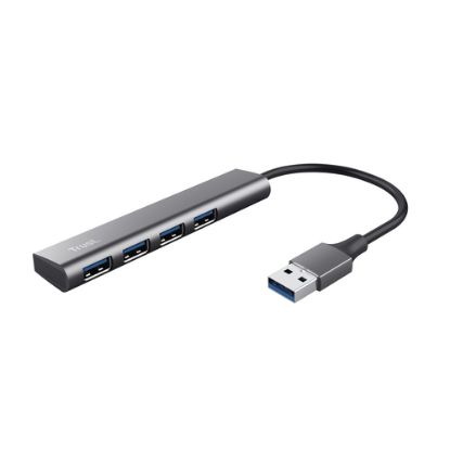 Immagine di Trust Halyx USB 3.2 Gen 1 (3.1 Gen 1) Type-A 5 Mbit/s Nero, Grigio