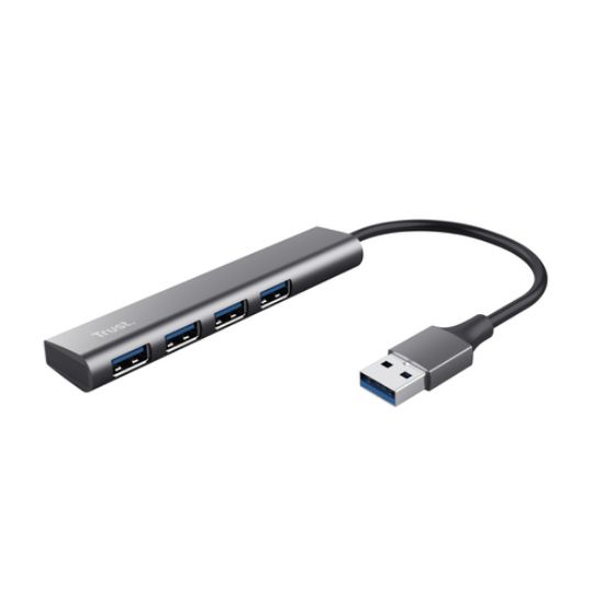 Immagine di Trust Halyx USB 3.2 Gen 1 (3.1 Gen 1) Type-A 5 Mbit/s Nero, Grigio