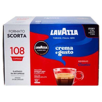 Immagine di Lavazza A Modo Mio Crema e Gusto, 108 Capsule