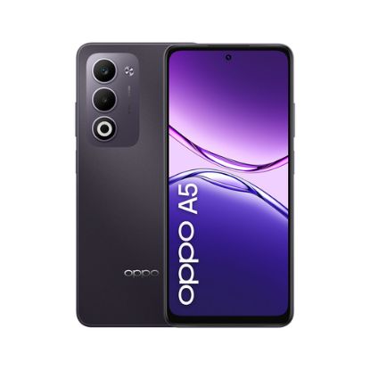 Immagine di OPPO A5 Smartphone, Foto AI 50MP, Frontale 5MP, Display 6.67” 90HZ LCD HD+, 6000mAh, RAM 6(Esp2GB/4GB/6GB)+ROM 128GB (esp1TB), IP65, [Versione Italia], Dark Purple