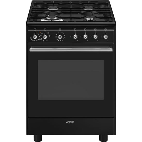 Immagine di Smeg Concert CX61GMBL cucina Elettrico Gas Nero