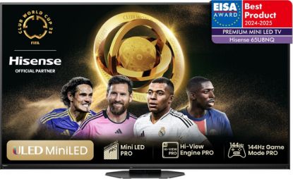Immagine di Hisense 65U8NQ TV 165,1 cm (65") 4K Ultra HD Smart TV Wi-Fi Grigio 3000 cd/m²