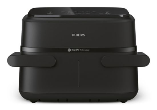 Immagine di Philips Serie 1000 Airfryer con cestello flexi/doppio, friggitrice ad aria da 7.1L, 10 metodi di cottura, App per ricette NA150/00