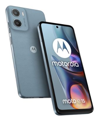 Immagine di Motorola moto e15 16,9 cm (6.67") Doppia SIM Android 14 Go edition 4G USB tipo-C 2 GB 64 GB 5200 mAh Blu