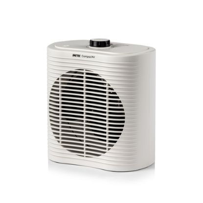Immagine di Imetec Compact Air, Termoventilatore piccolo e potente, Stufetta Elettrica, 2000 W, maniglia integrata, temperatura regolabile, funzione antigelo, dispositivo di protezione dai surriscaldamenti