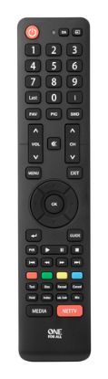 Immagine di One For All TV Replacement Remotes URC 1916 telecomando IR Wireless Pulsanti
