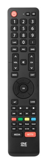 Immagine di One For All TV Replacement Remotes URC 1916 telecomando IR Wireless Pulsanti