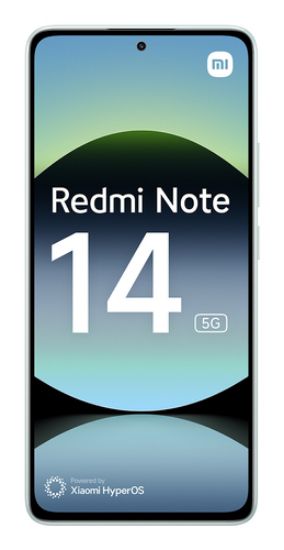 Immagine di Xiaomi Redmi Note 14 5G 16,9 cm (6.67") Dual SIM ibrida USB tipo-C 8 GB 256 GB 5110 mAh Verde