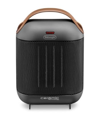 Immagine di De’Longhi HFX30C18.AG Interno Nero, Grigio 1800 W Riscaldatore ambiente elettrico con ventilatore