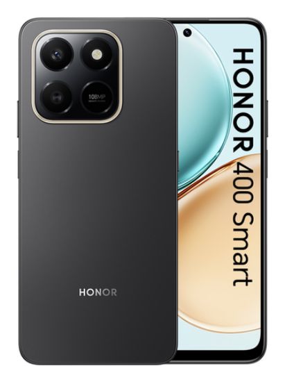 Immagine di Honor 400 SMART 17,2 cm (6.77") MagicOS 9.0 6 GB 128 GB 6500 mAh Nero