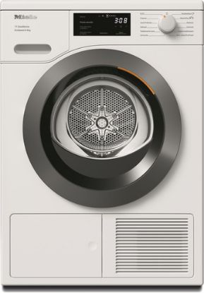 Immagine di Miele TEC645WP asciugatrice Libera installazione Caricamento frontale 8 kg Bianco