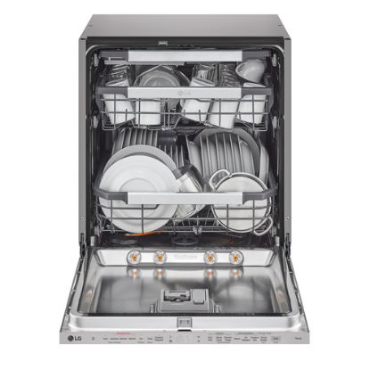 Immagine di LG QuadWash DB475TXS Lavastoviglie a scomparsa totale Classe A 14 coperti Vapore Wi-Fi