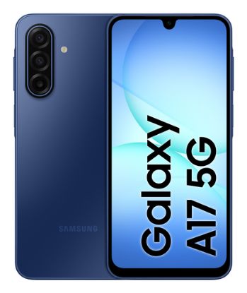 Immagine di Samsung Galaxy A17 5G, Android 15, Display sAMOLED 6.7", 8GB RAM, 256GB, Batteria 5.000 mAh, Resistenza IP54, Memoria espandibile fino a 2TB, Blue