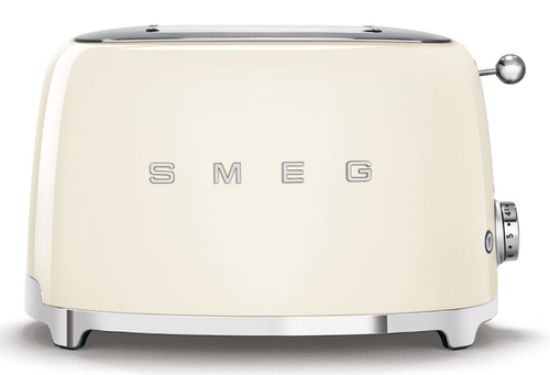Immagine di Smeg Tostapane 50's Style – Panna LUCIDO 2x2 – TSF01CREU