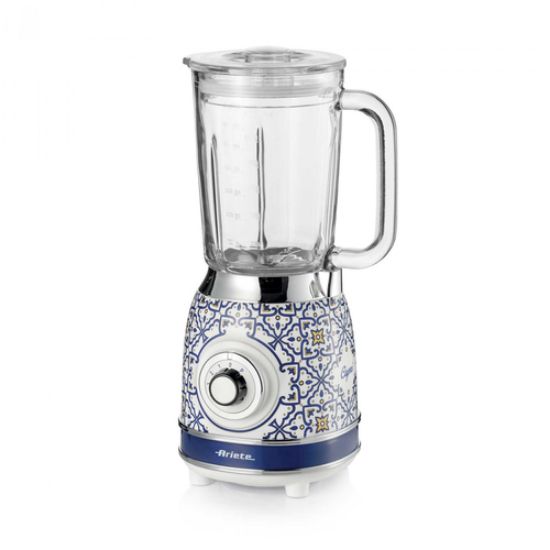 Immagine di Ariete 583 Frullatore Capri con tazza in vetro da 1,5 Litri, 4 Lame in Acciaio Inox, 4 Velocità + Pulse,1000 Watt