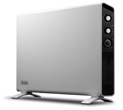 Immagine di De’Longhi HCX3220FTS stufetta elettrica Nero, Bianco 2000 W Riscaldatore ambiente elettrico con ventilatore