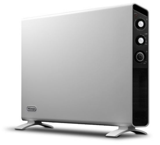 Immagine di De’Longhi HCX3220FTS stufetta elettrica Nero, Bianco 2000 W Riscaldatore ambiente elettrico con ventilatore