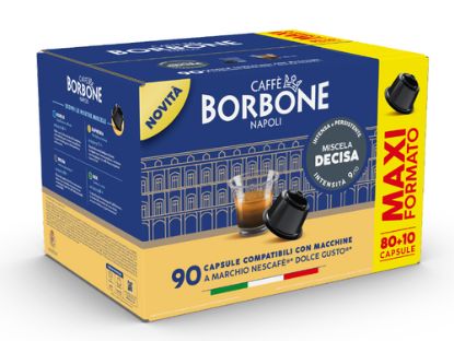 Immagine di Caffè Borbone DGBREDDECISA90N capsula e cialda da caffè Capsule caffè 90 pz