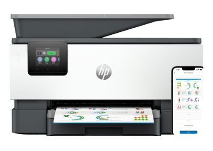 Immagine di HP OfficeJet Pro 9120e Wireless All-in-One Colore Stampante, Instant Ink; Stampa fronte/retro