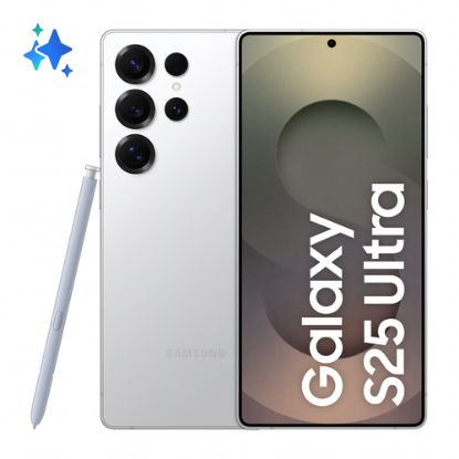 Immagine di Samsung Galaxy S25 Ultra Smartphone AI, Display 6.9'' QHD+ Dynamic AMOLED 2X, Fotocamera 200MP, RAM 12GB, 512GB, 5.000 mAh, Titanium Whitesilver