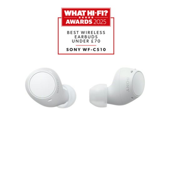 Immagine di Sony WF-C510 | Cuffie True Wireless - Suono di alta qualità, Equalizzatore personalizzabile, Design Confortevole, Batteria da 22 ore, Ricarica Rapida, Connessione Multipoint Bluetooth, Ambient Sound Mode, Spotify Tap, Classificazione IPX4 - Bianco